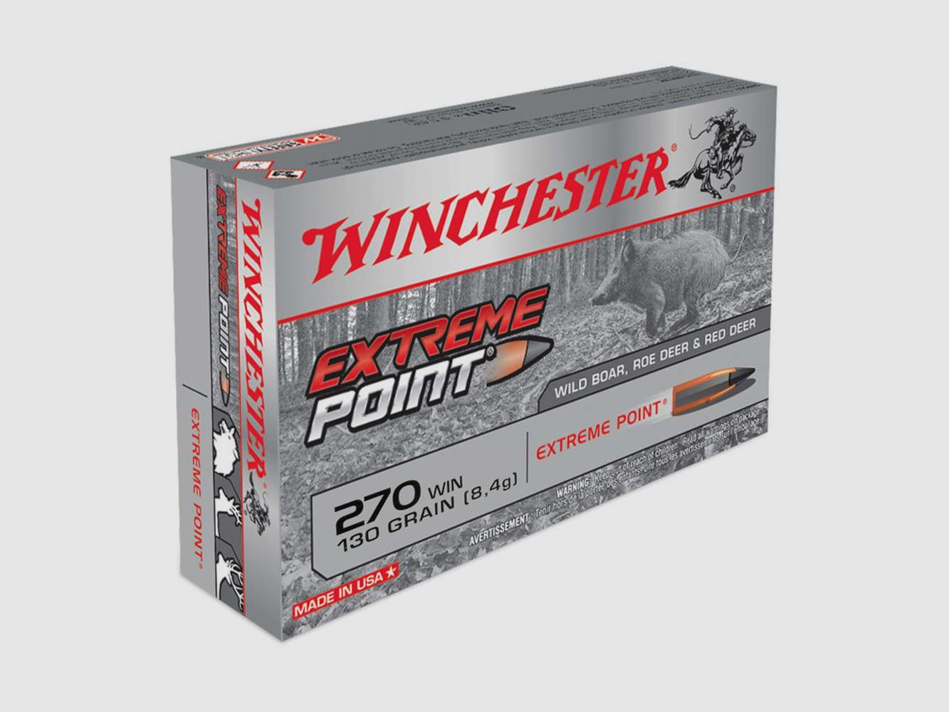 Büchsenpatronen Winchester 270 Win Extreme Point, Bild 1 von 11