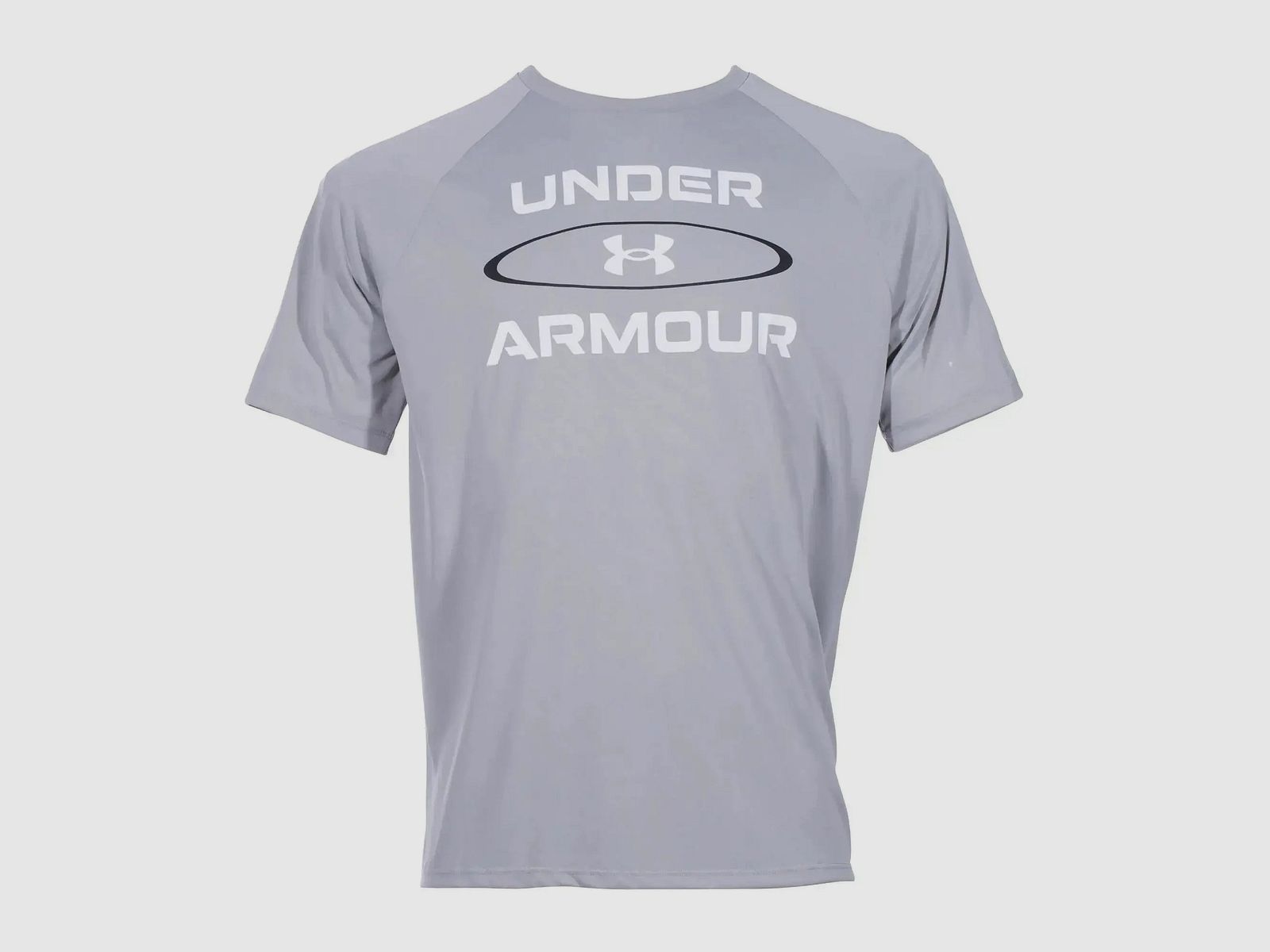 Maglietta Under Armour Tech Wordmark Graphic Manica Corta - Nero / M Uomo