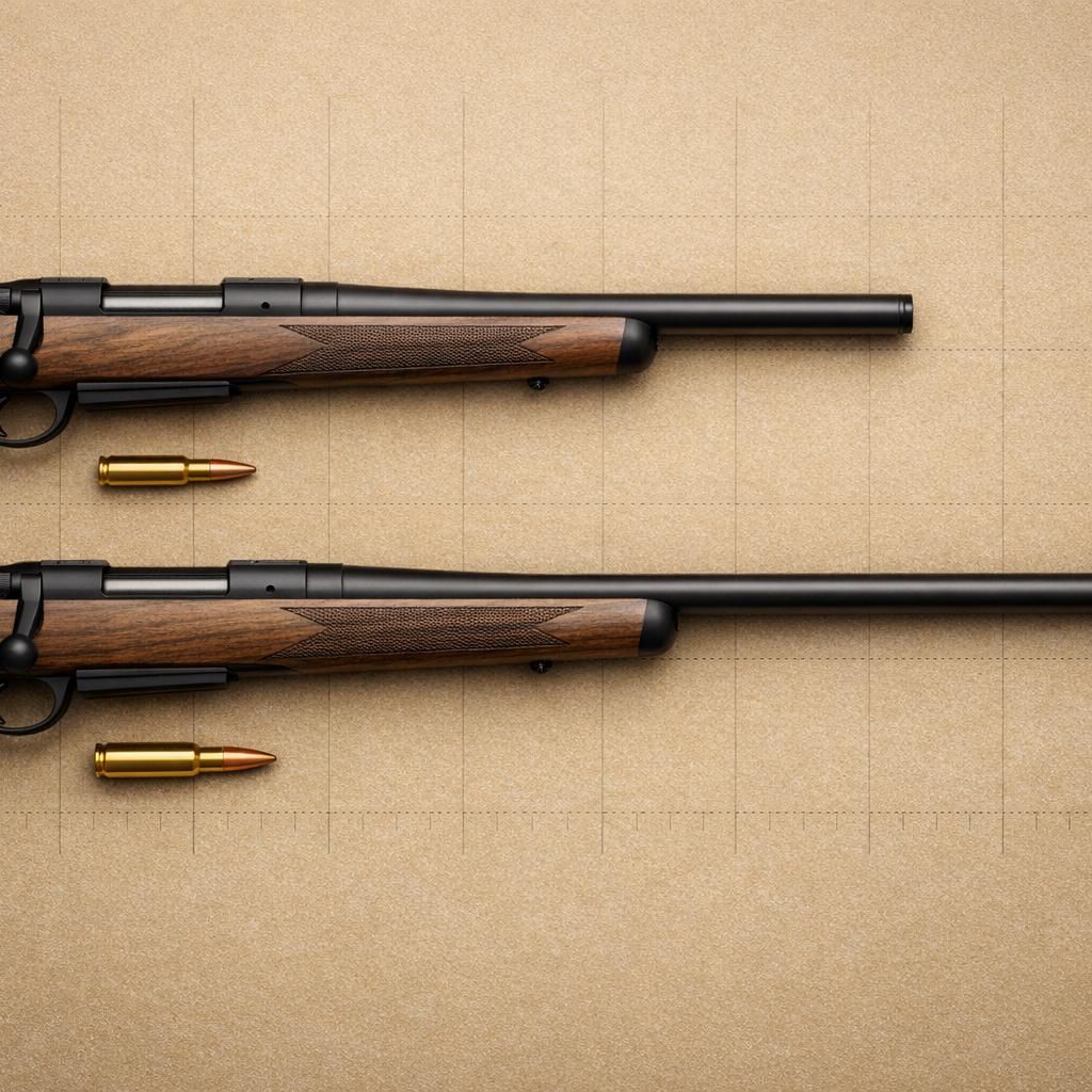 Short vs. long barrels: Precision in comparison