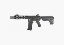 M4 AR15 M-LOK SilentOps 8 Zoll CHARLIE Schwarz S-AEG Airsoft Gewehr Frei ab 18 Jahren | Delta Armory