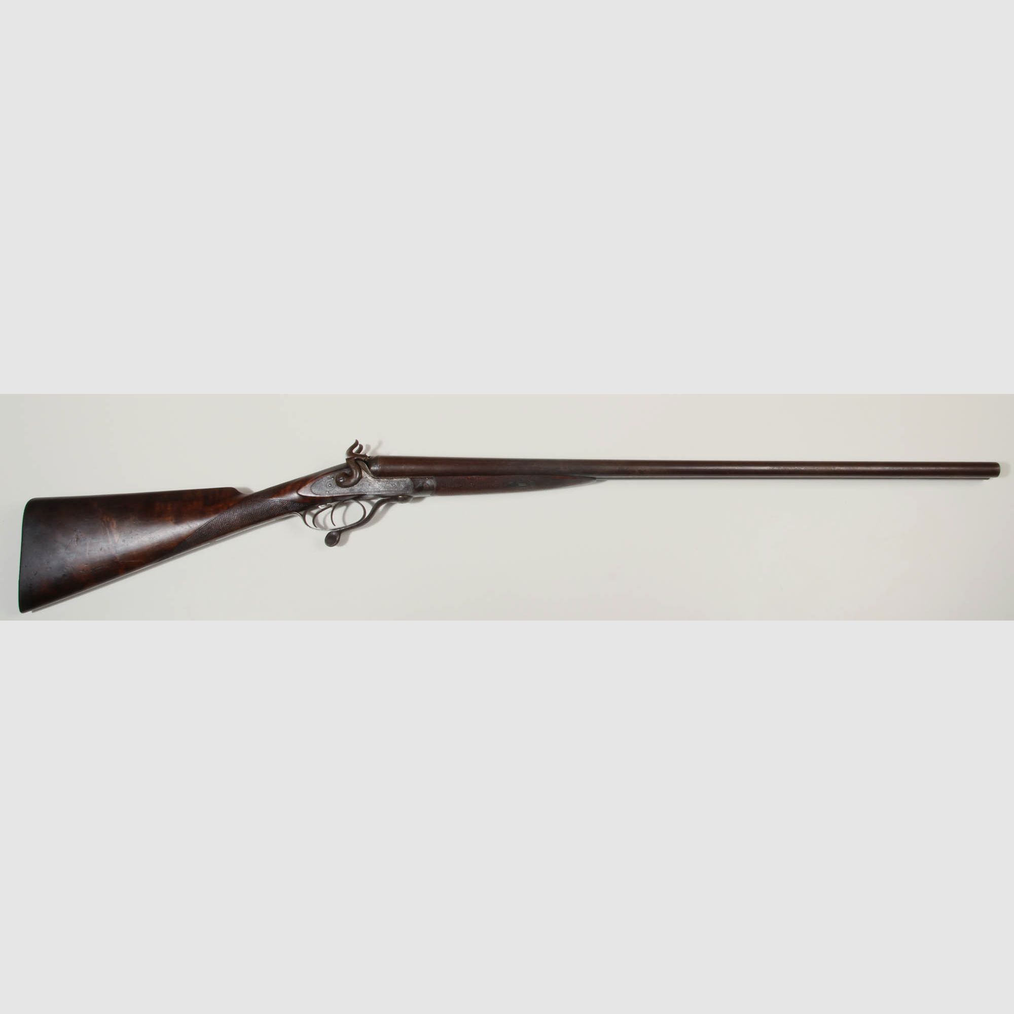 Double-barreled shotgun ca. 1880    Article 12909