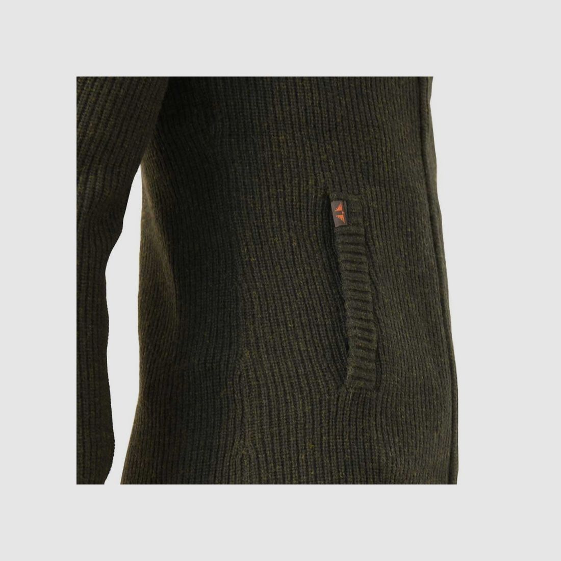 Damenweste Shirley mit Stehkragen aus Lodenwolle grün XS-3XL, Bild 8 von 15
