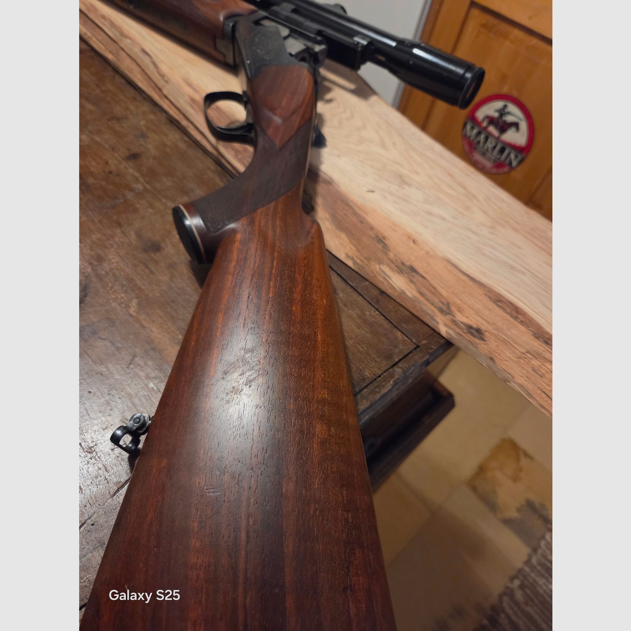 Échange : carabine double en 45/70 contre lunette March