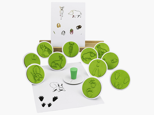Giant Stamp "Animal Tracks" (12-piece)