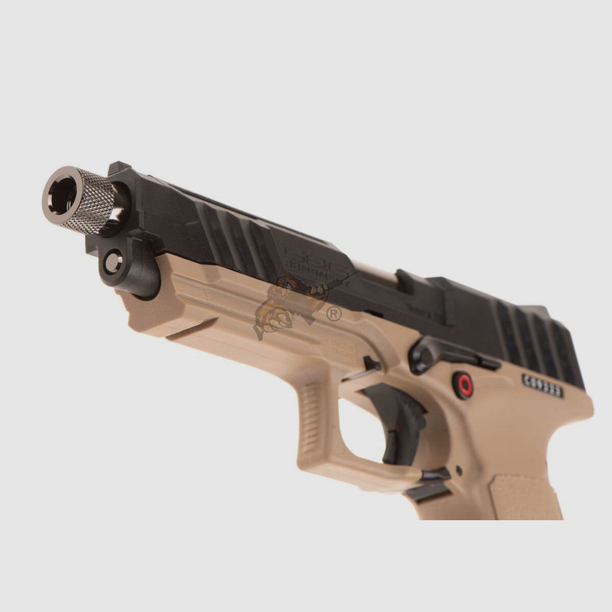G&G GTP9 GBB Airsoft Pistolet w Czarnym/Pustynnym -F-