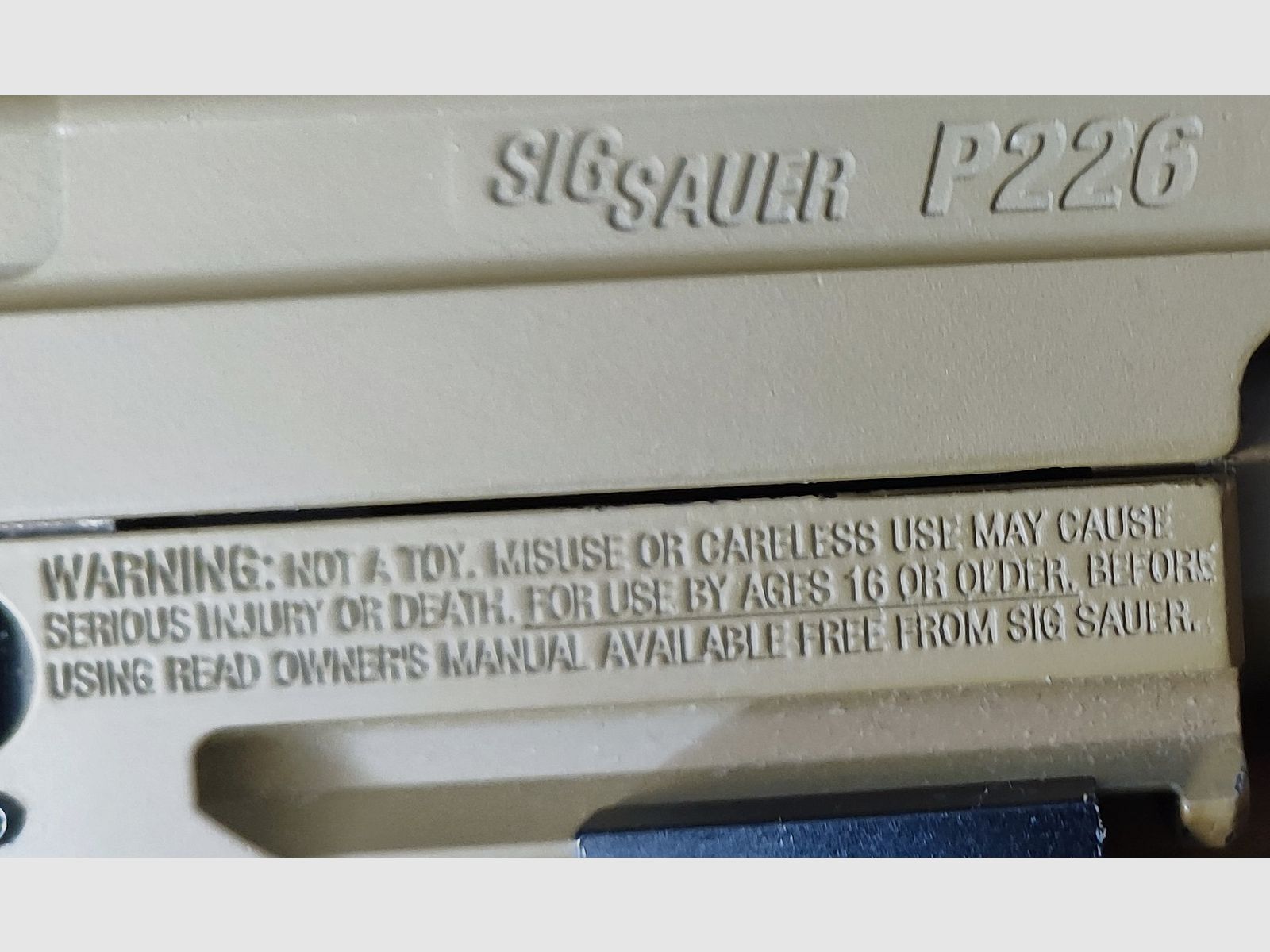 SIG Sauer CO2 Pistole Cal. 1.77 (4,5mm) Diabolo