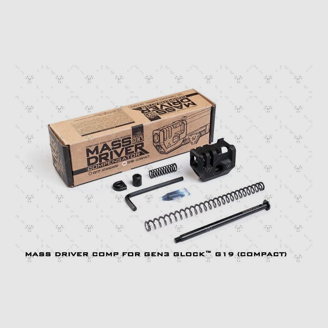 Strike Industries Mass Driver Compensator voor GLOCK19 GEN5, afbeelding 5 van 6