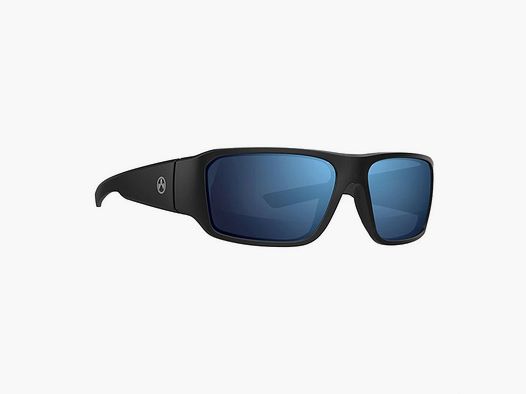 MAGPUL RIFT GLASSES BLK FRAME/BRONZE LENS W/BLUE MIRROR POLARIZED