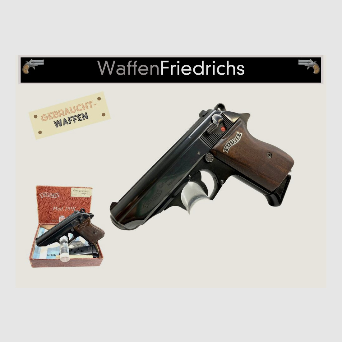 WALTHER	 PPK-L - Waffen Friedrichs