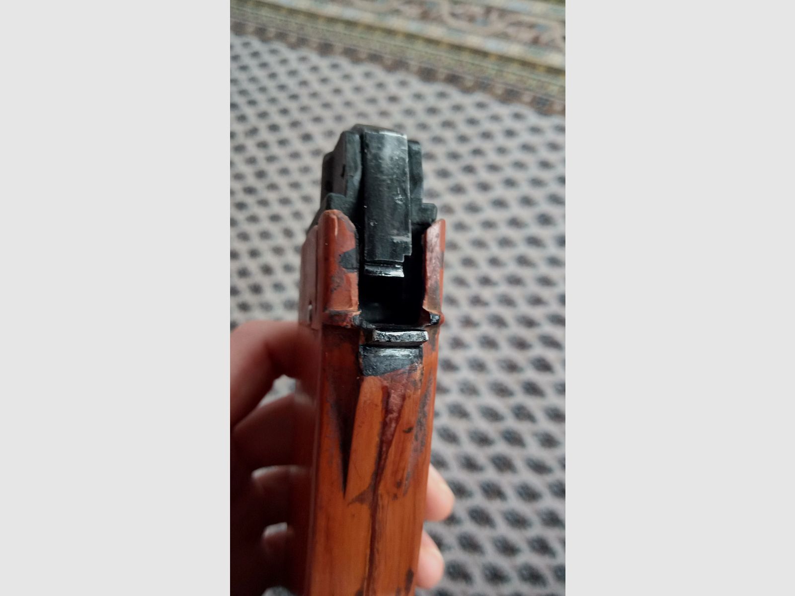 Vollstahl Co2 Yunker AKS-74u Deko von MWM Gillmann mit echten Teilen wahlweise mit Plum   // AKSU Krinkov / russ-guns-de / 4,5mm BB