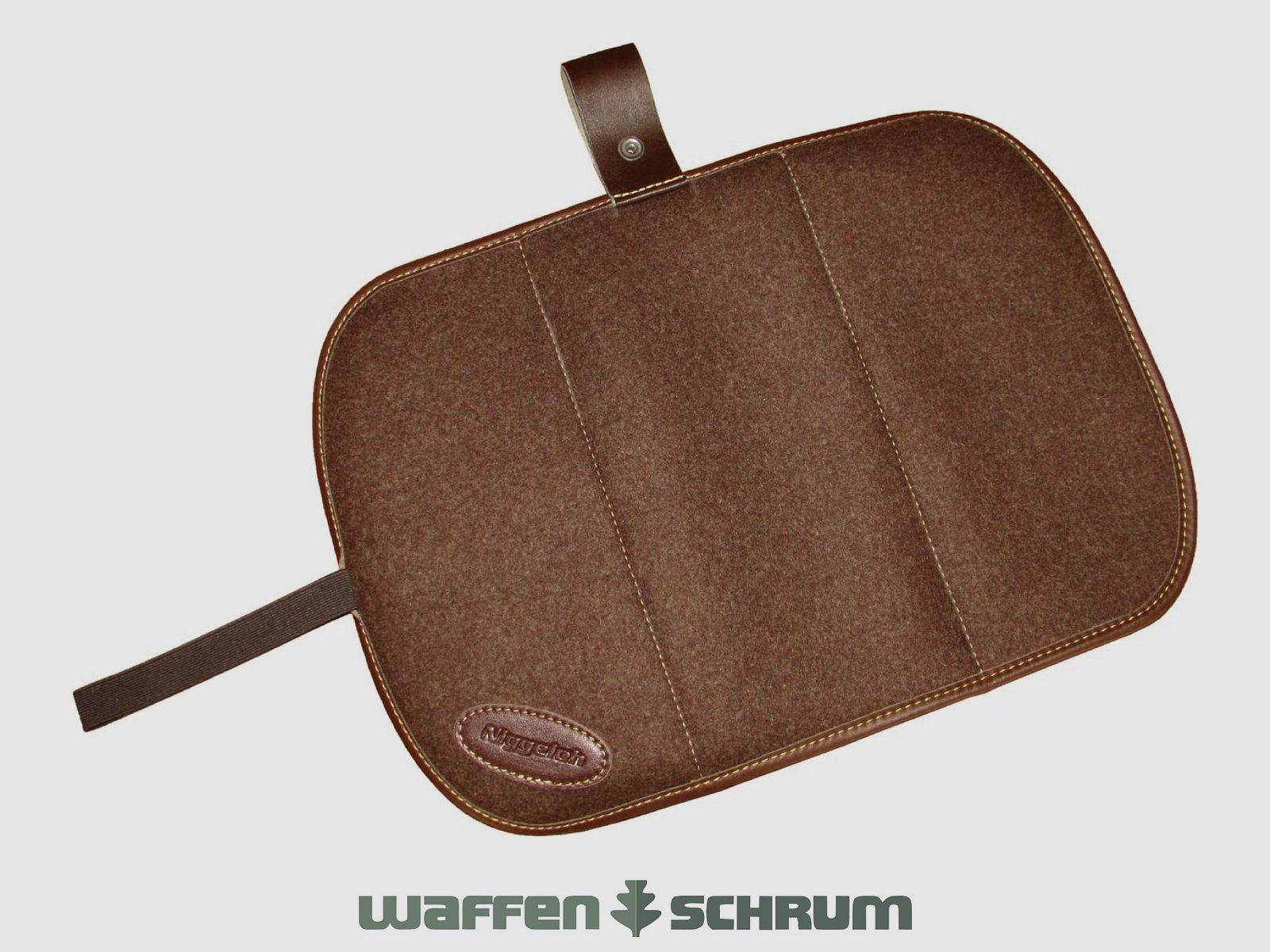 Niggeloh Sitzkissen braun, Loden