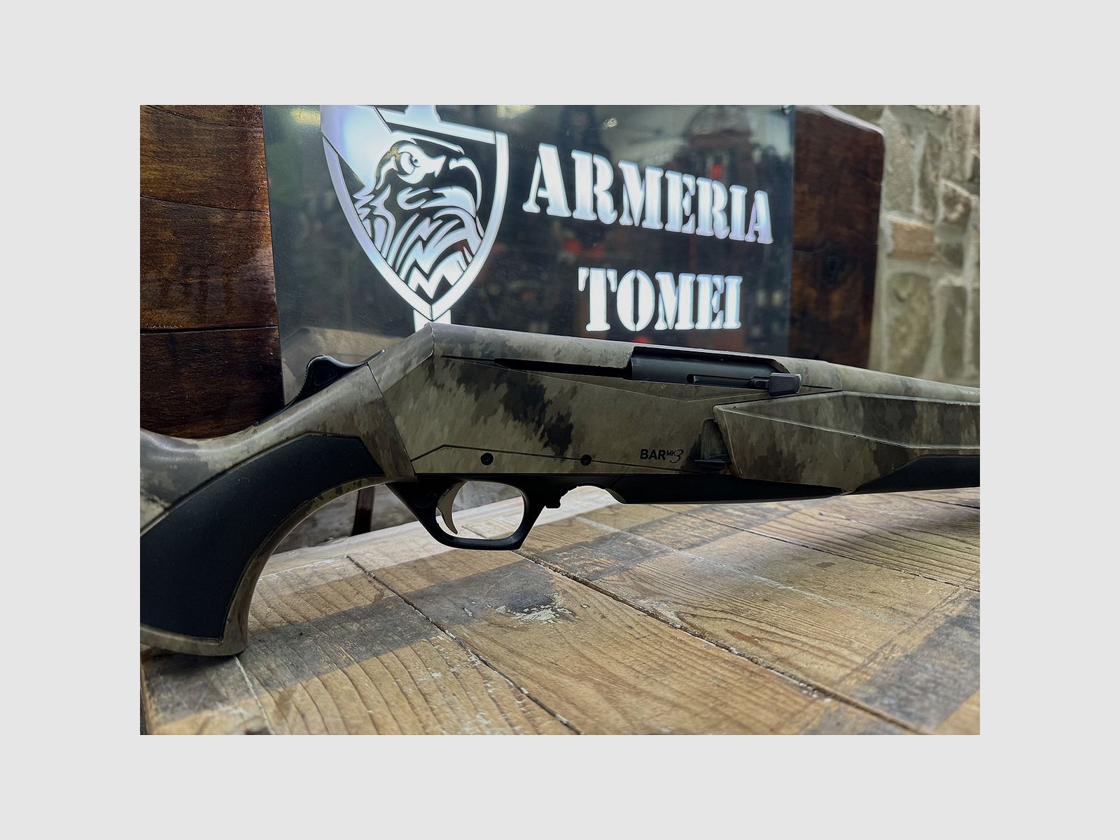 GEBRAUCHT – BÜCHSE – BROWNING BAR MK3 CAMO A-TACS HC Kal. 30-06 SPRG, Bild 2 von 7