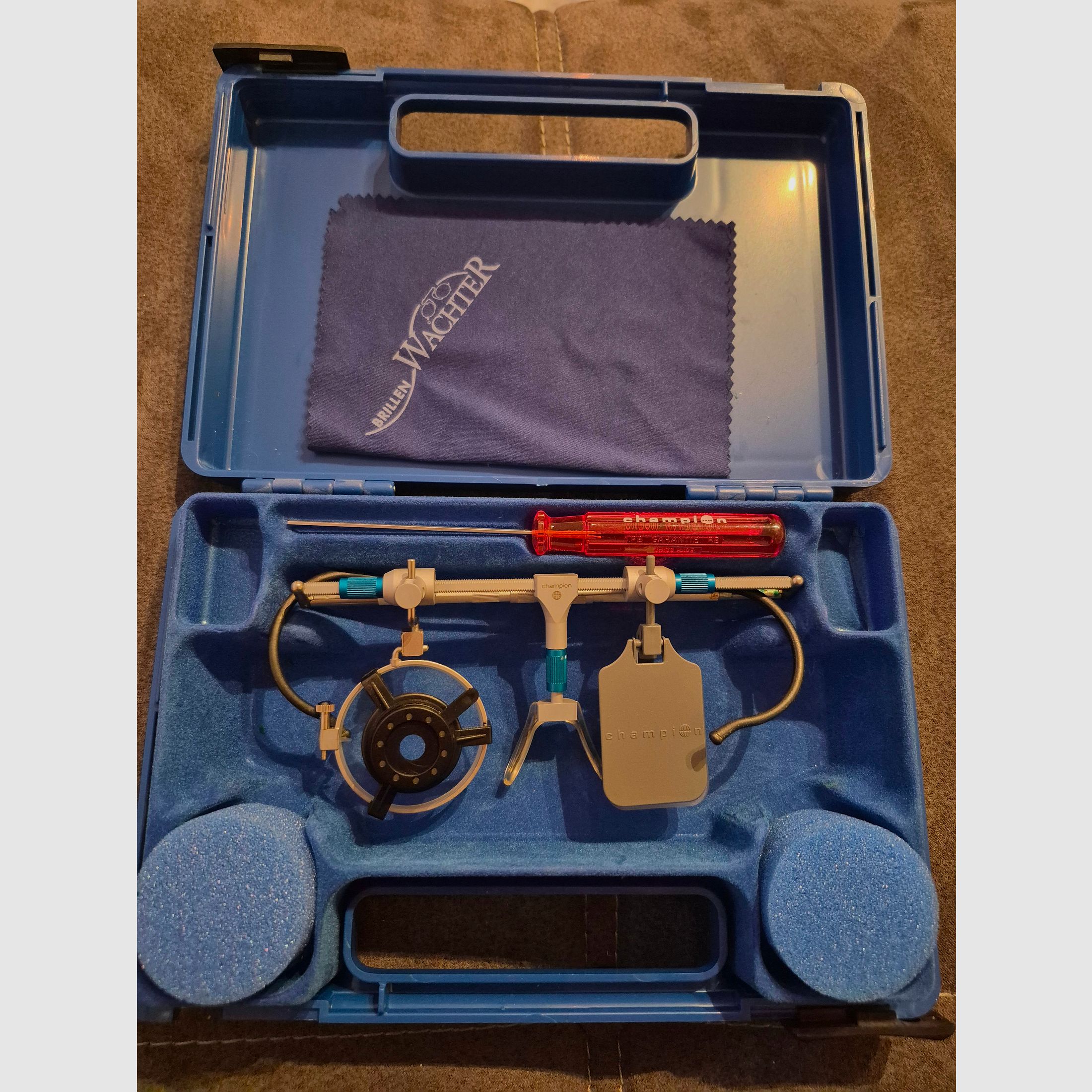 Occhiali da tiro Champion Campione Olimpico con diaframma iris 42mm