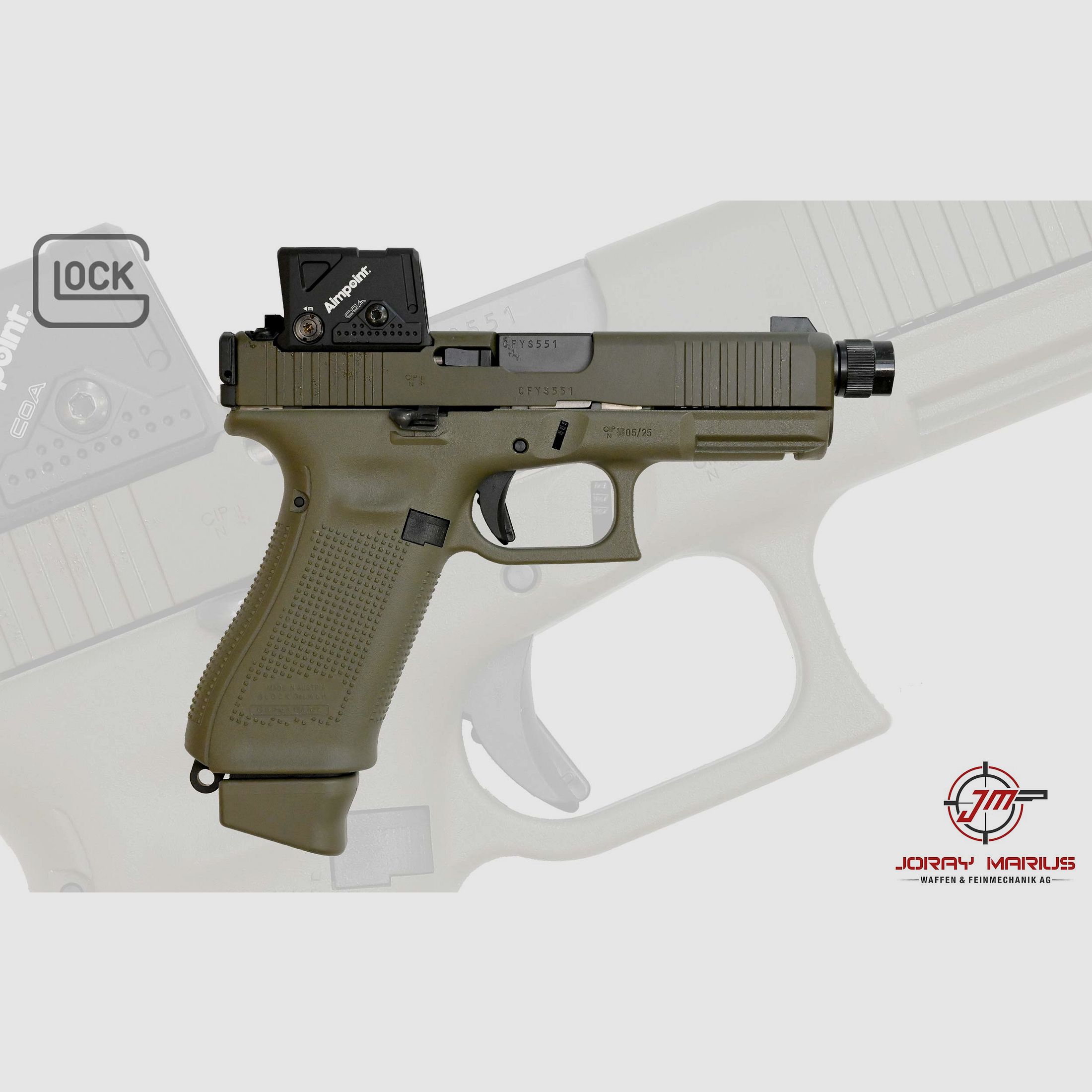 Glock 45 Hunter FS MOS 9mm Para, Bild 1 von 2