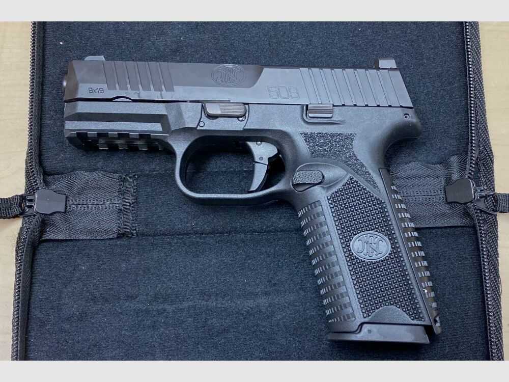 FN509 NMS BLK/BLK DS 2X17 9mmLuger