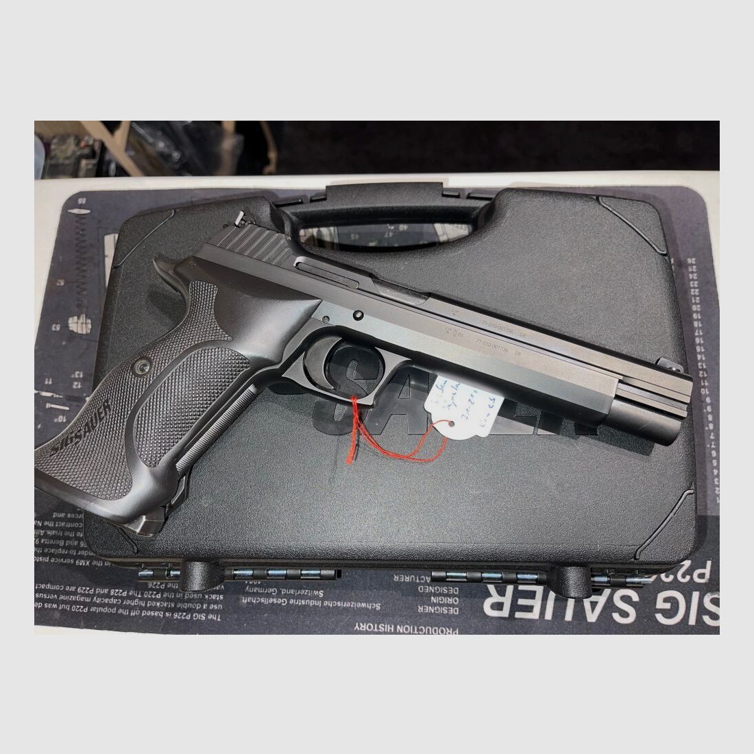 Sig Sauer P210 Supertarget (ALL BLACK - Made in Germany)