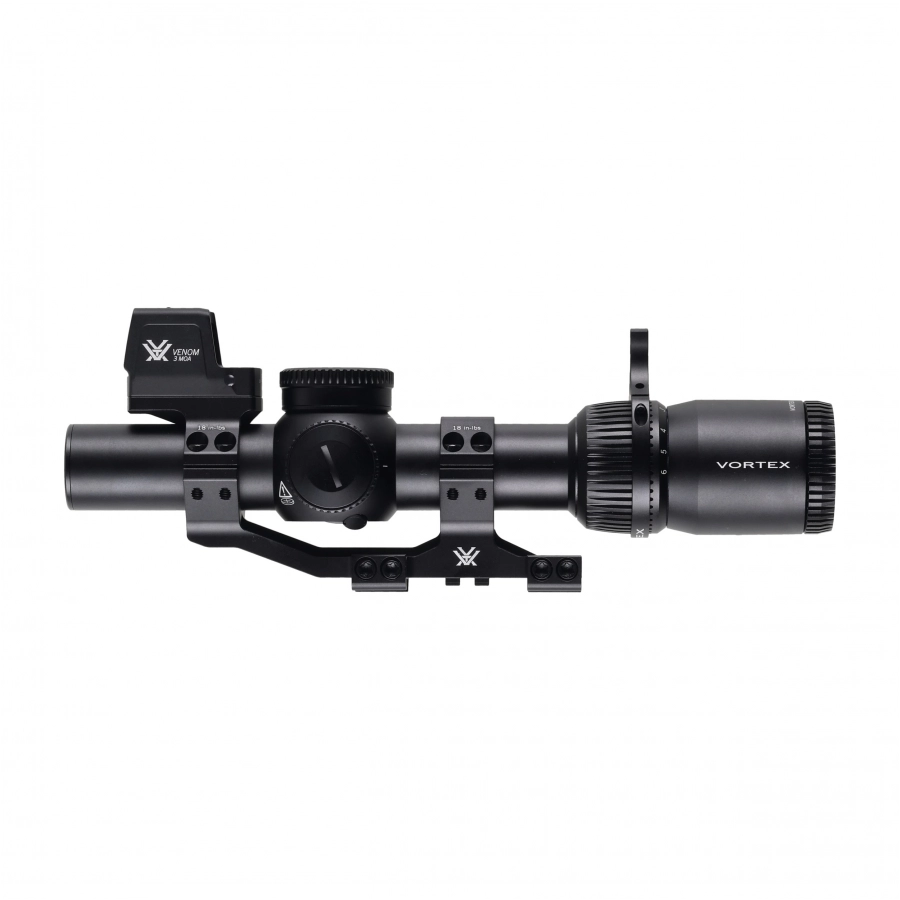Vortex Zestaw taktyczny Vortex AR: Luneta Venom 1-6x24 AR-BDC3 MOA, Kolimator Ve