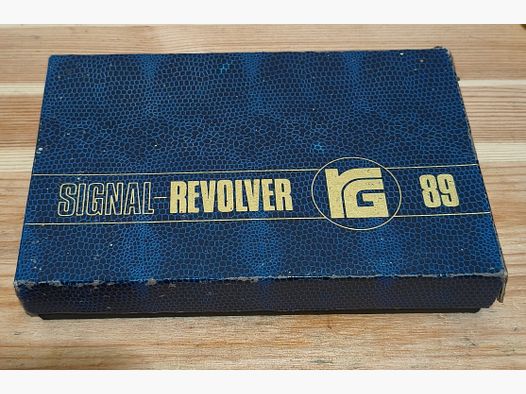 Signalrevolver Röhm RG 89, Kaliber 9mm K, mit 50 Platzpatronen
