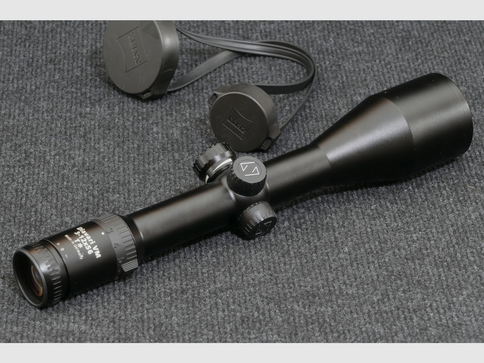 ZEISS Diavari VM 3–12x56 T* Abs. 60 – 1. BE, duży cyfrowy moduł podświetlenia, upgrade wykonany w październiku 2019 w Zeiss, myślistwo i sport, zdjęcie 2 z 8