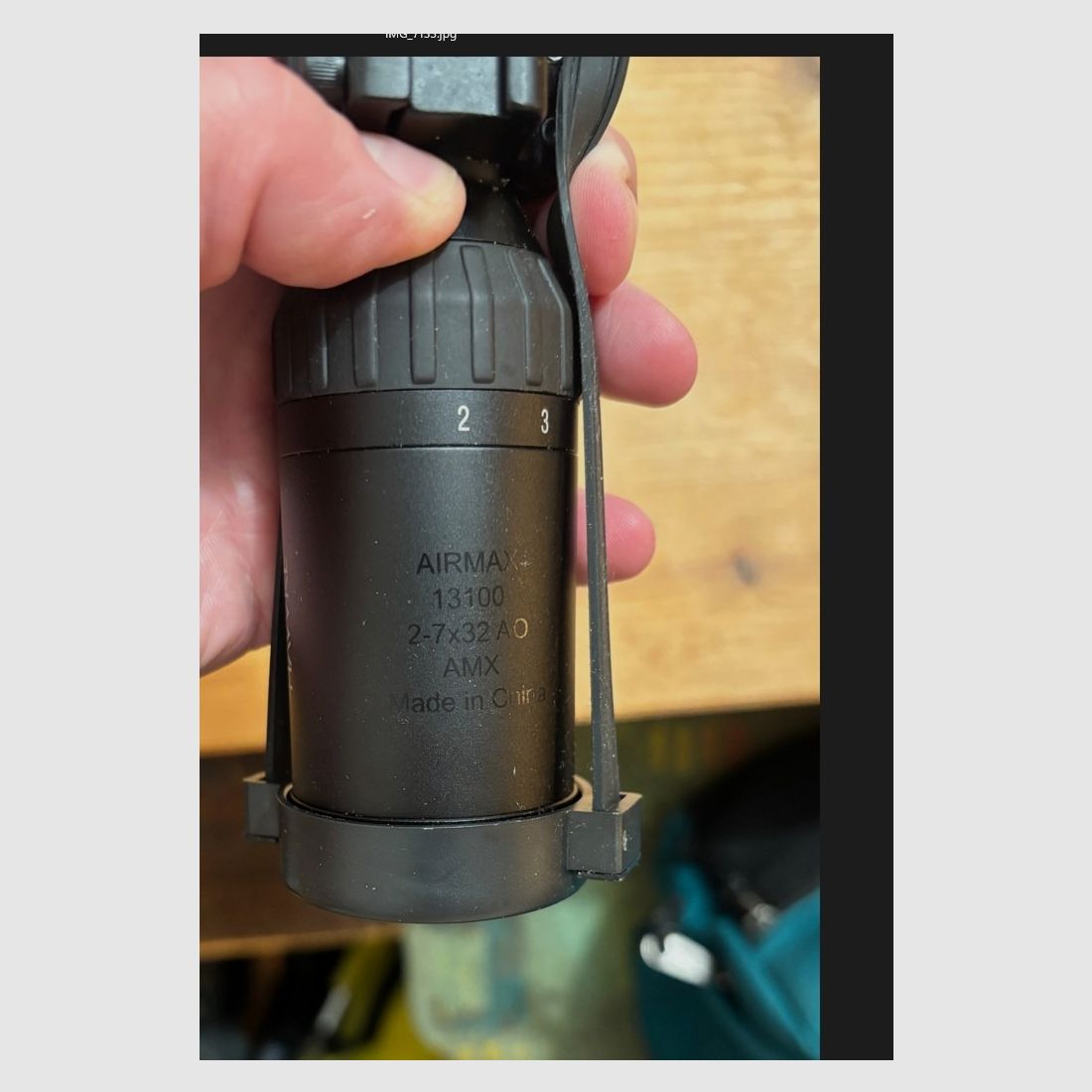 HAWKE Zielfernrohr Airmax 2-7x32 AO AMX mit Montage neuwertig