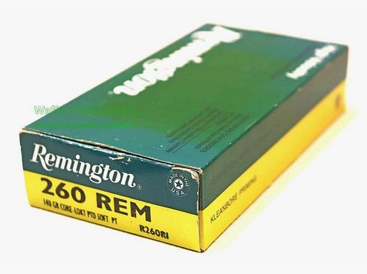 Remington - USA rifle cartridges .260 Rem