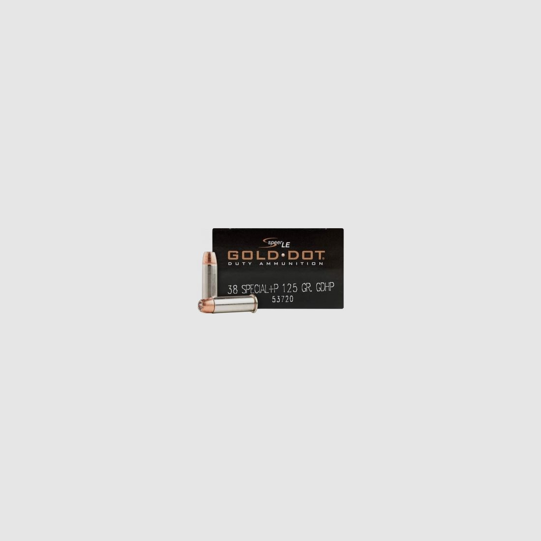 Speer Gold Dot .38 Special +P 125GR GDHP 50 cartucce