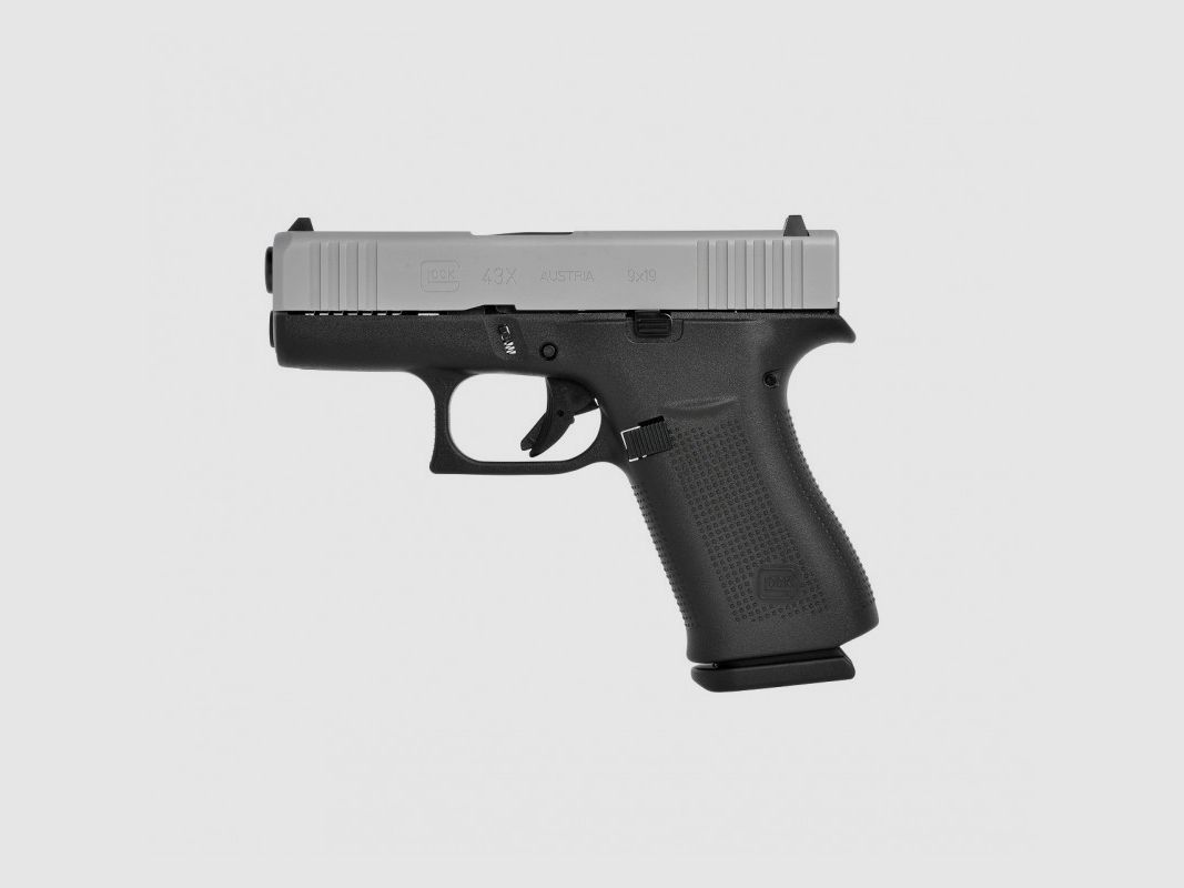 Pistola Glock 43 X Slitta Argento FS, immagine 1 di 3