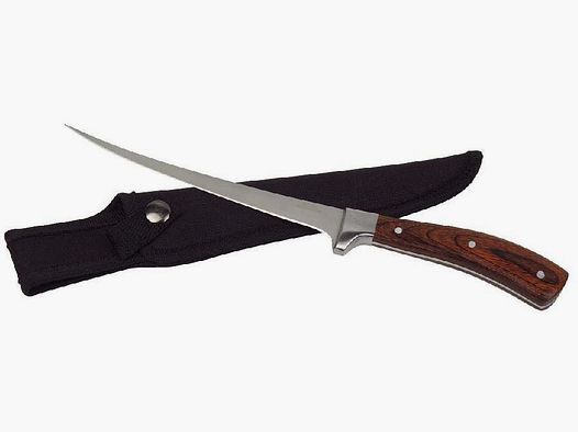 Filetiermesser mit Holzgr.