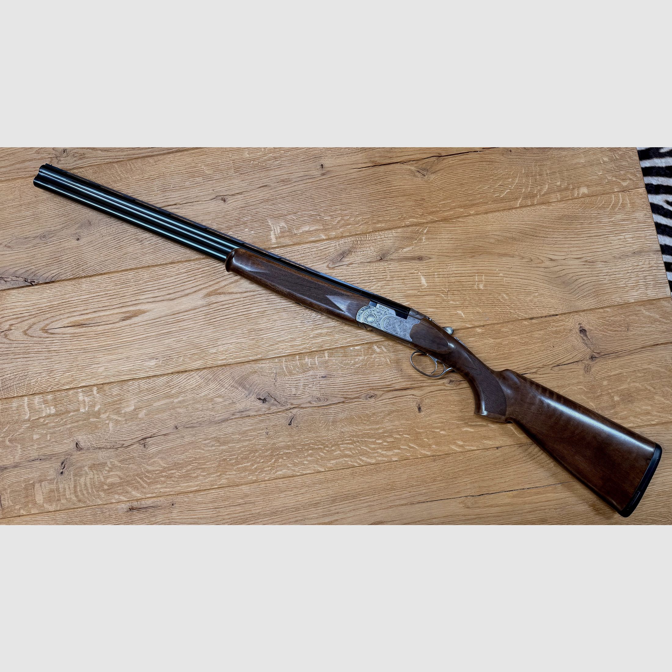 Beretta 686 Silver Pigeon 1 Jacht Bockdoppelflinte / Kaliber 12/76 / LL 71cm