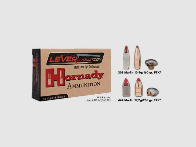 Hornady .45-70 Govt FTX 325gr - 20 St.