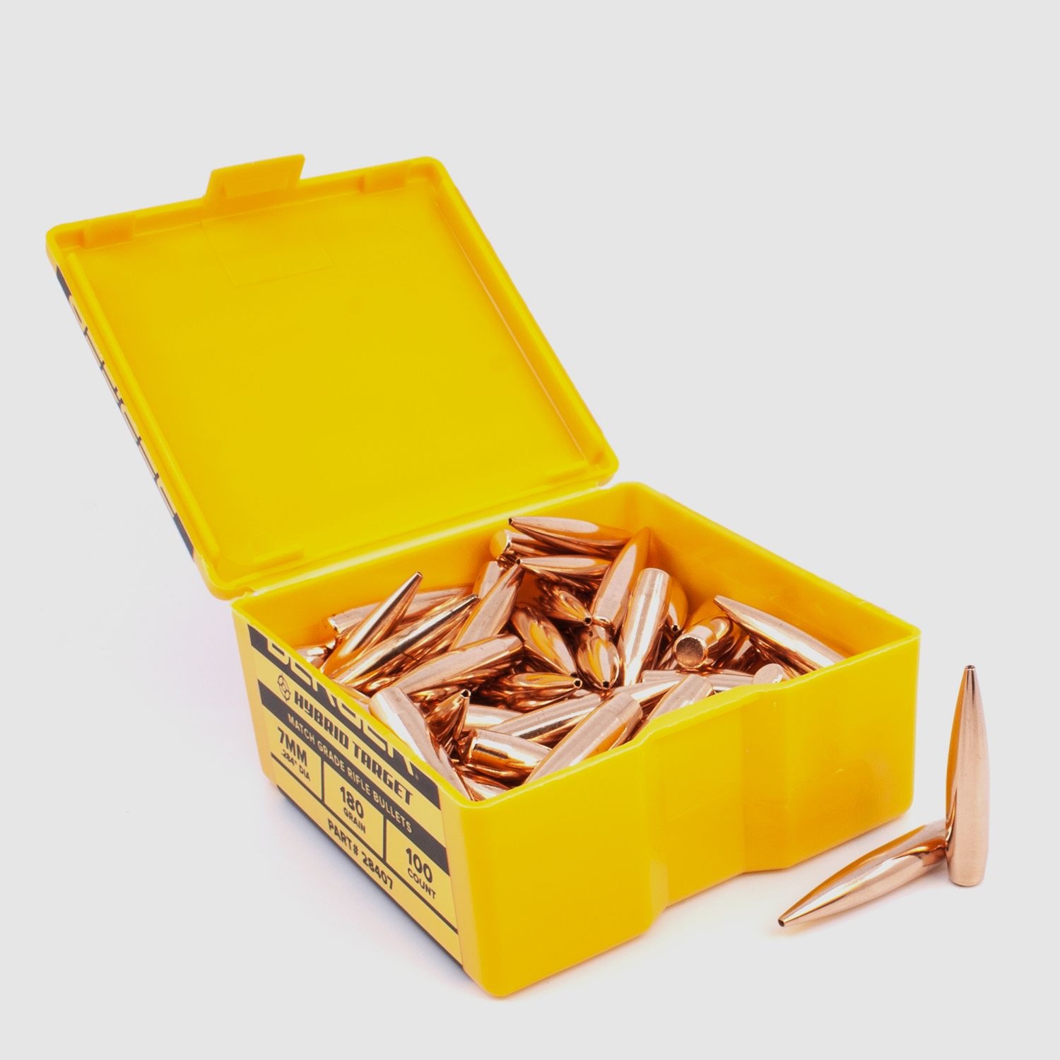 Berger Bullet 7mm/.284 Hybrid Target 180GR 100 Pieces