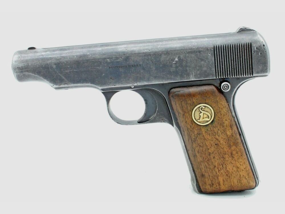 Sammlerkurzwaffen Deutsche Werke Erfurt Mod. Ortgies Kal 7,65
