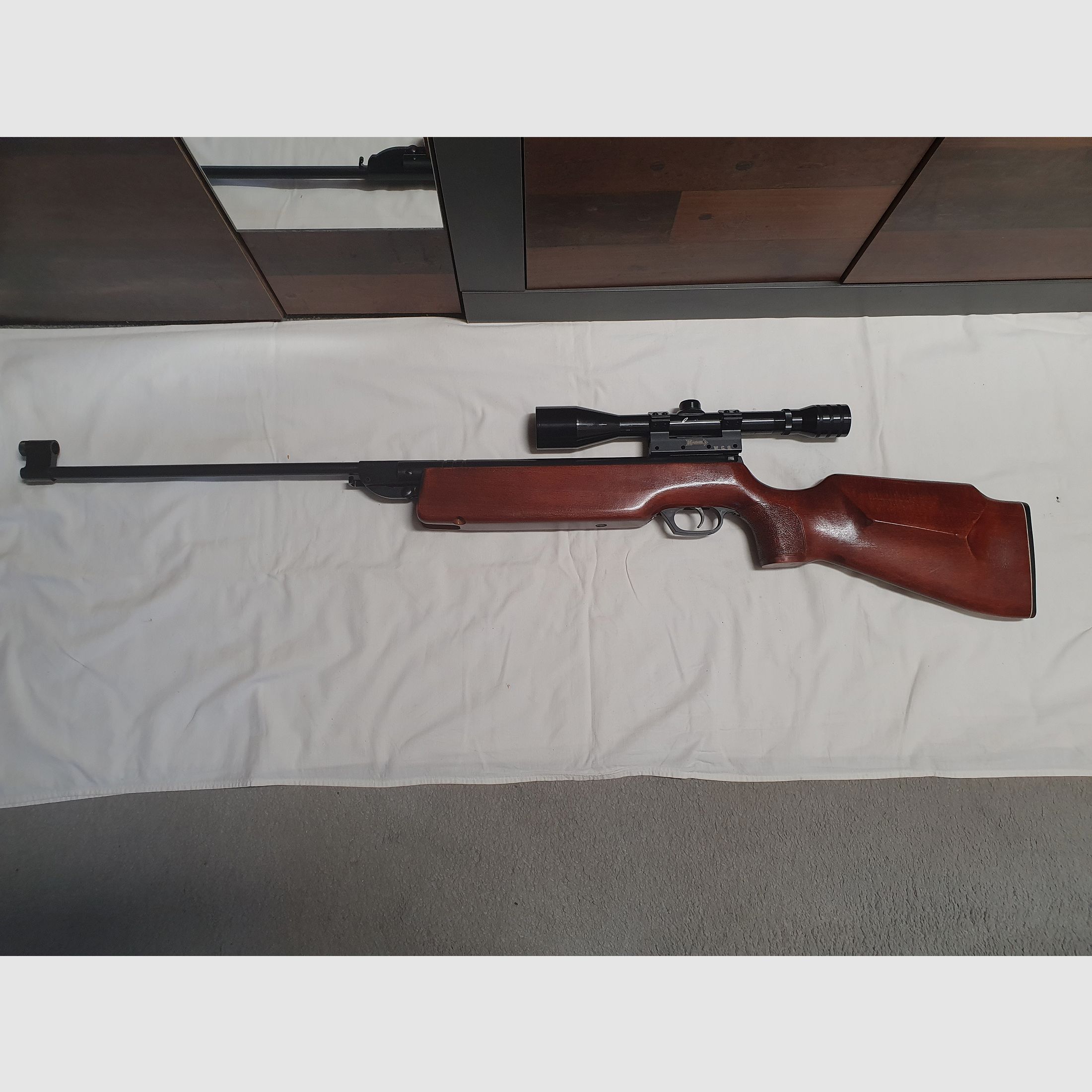 Haenel 303-Super con vecchia ottica da caccia 6x40