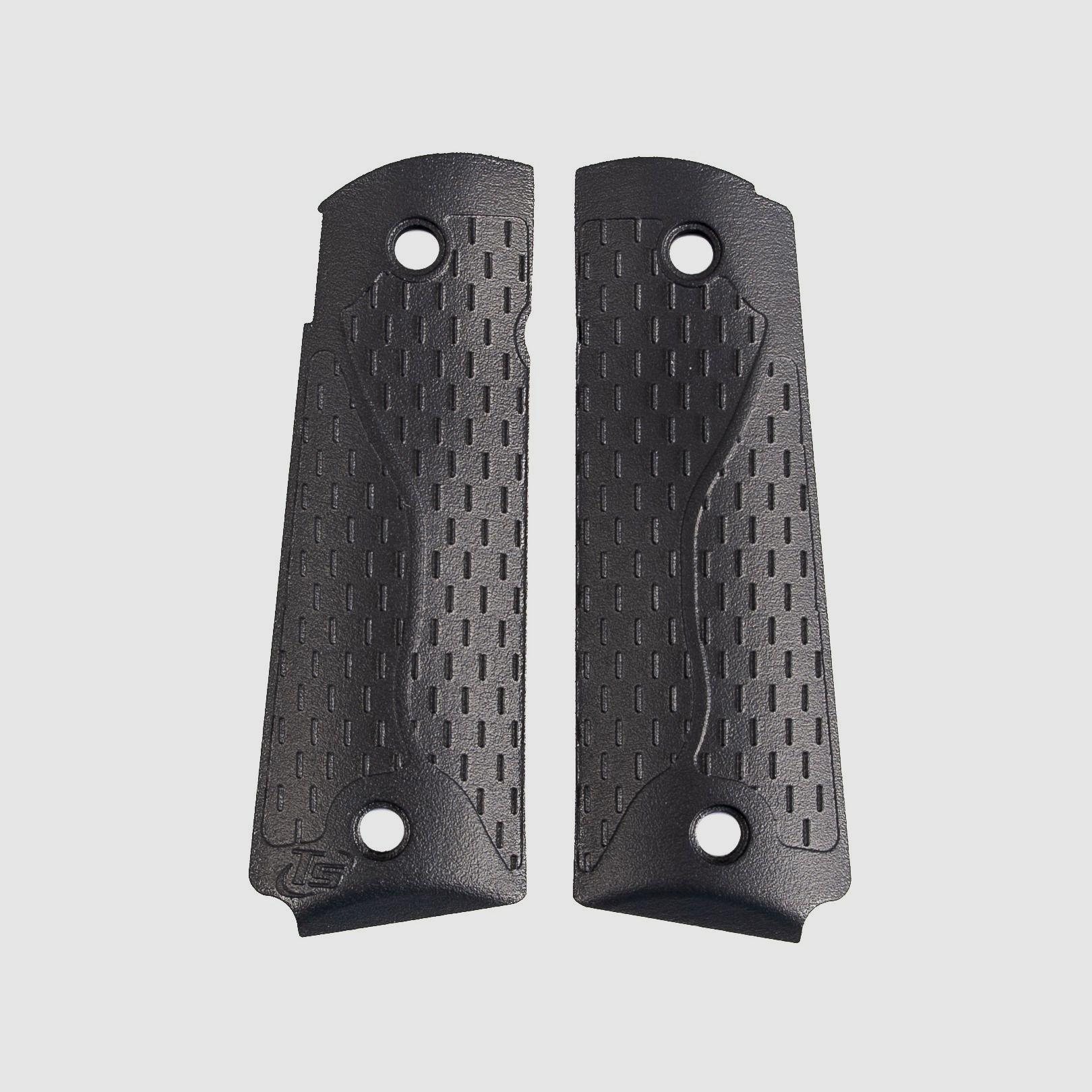 Polymer-Langgriffe 1911 - Schienengriff - TONI SYSTEM / Polymer long grips 1911- Track grip  - TONI SYSTEM *  ITEM CODE PYGTR1911-BK