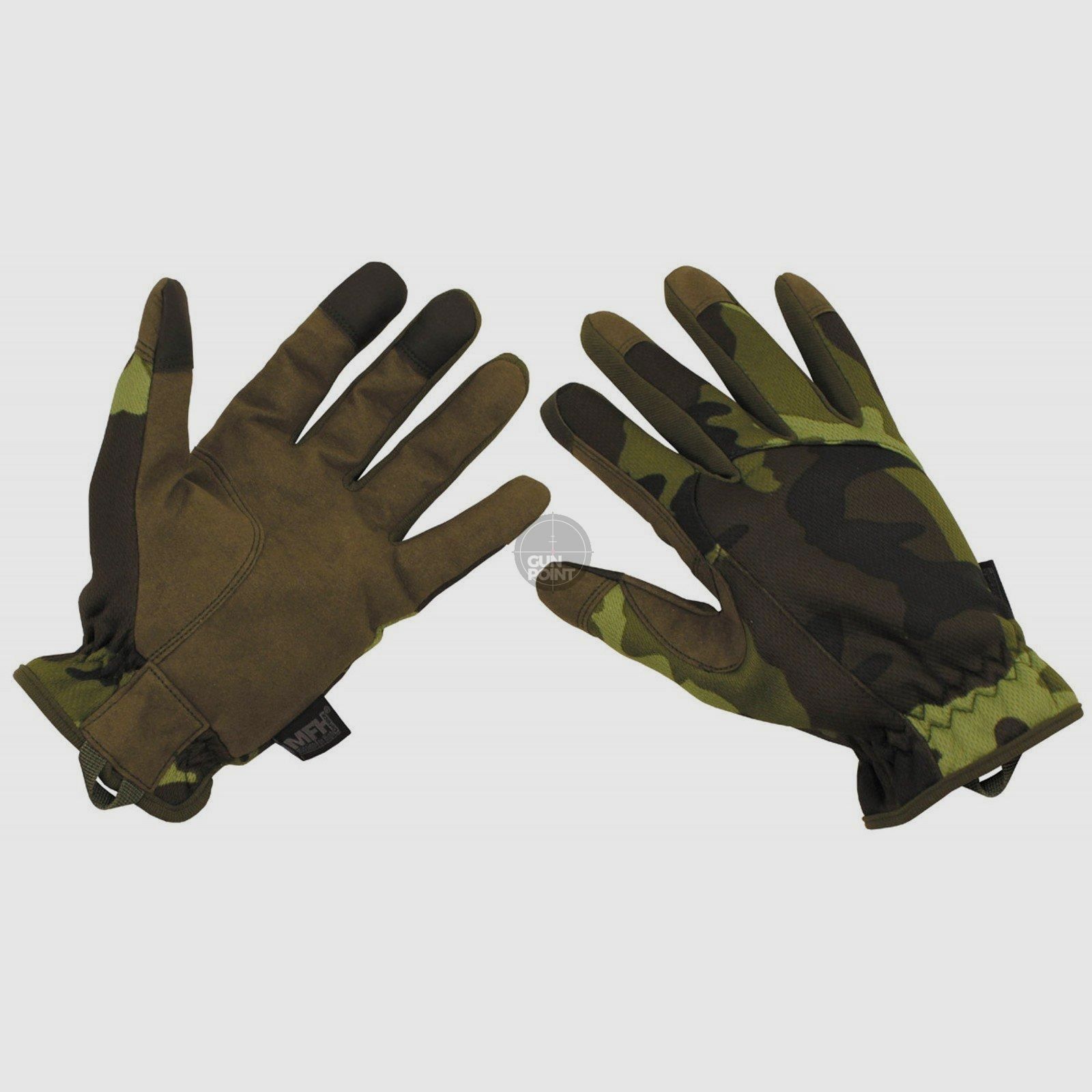 Guantes de dedo M95 CZ Camuflaje Claro - Talla L
