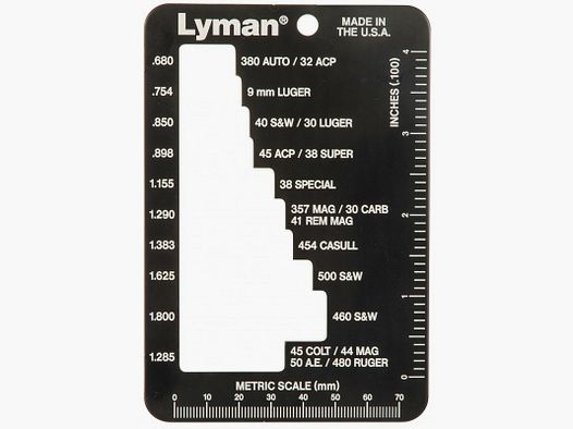 Lyman E-Zee Hülsen Trimmlängenlehre Pistole & Revolver