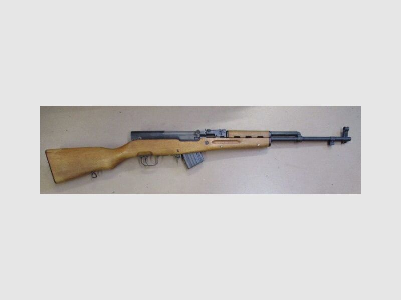 Self-loading rifle Nornico SKS with removable AK47 magazines and SKS mount