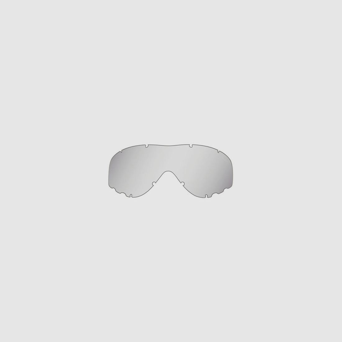 Goggles SPEAR, grau/klar/helles orange, Bild 3 von 6