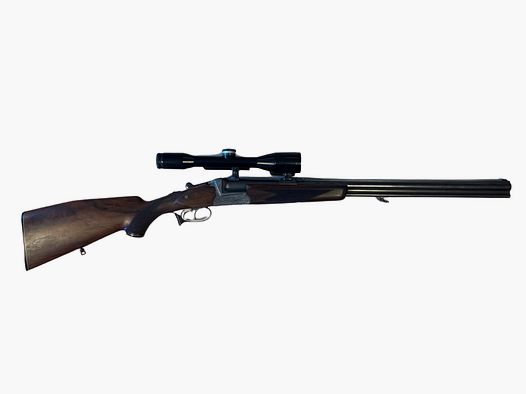 Fucile a doppietta Sauer & Sohn cal. 16/70, 6,5x57R con ottica Zeiss Dialtal 6x42