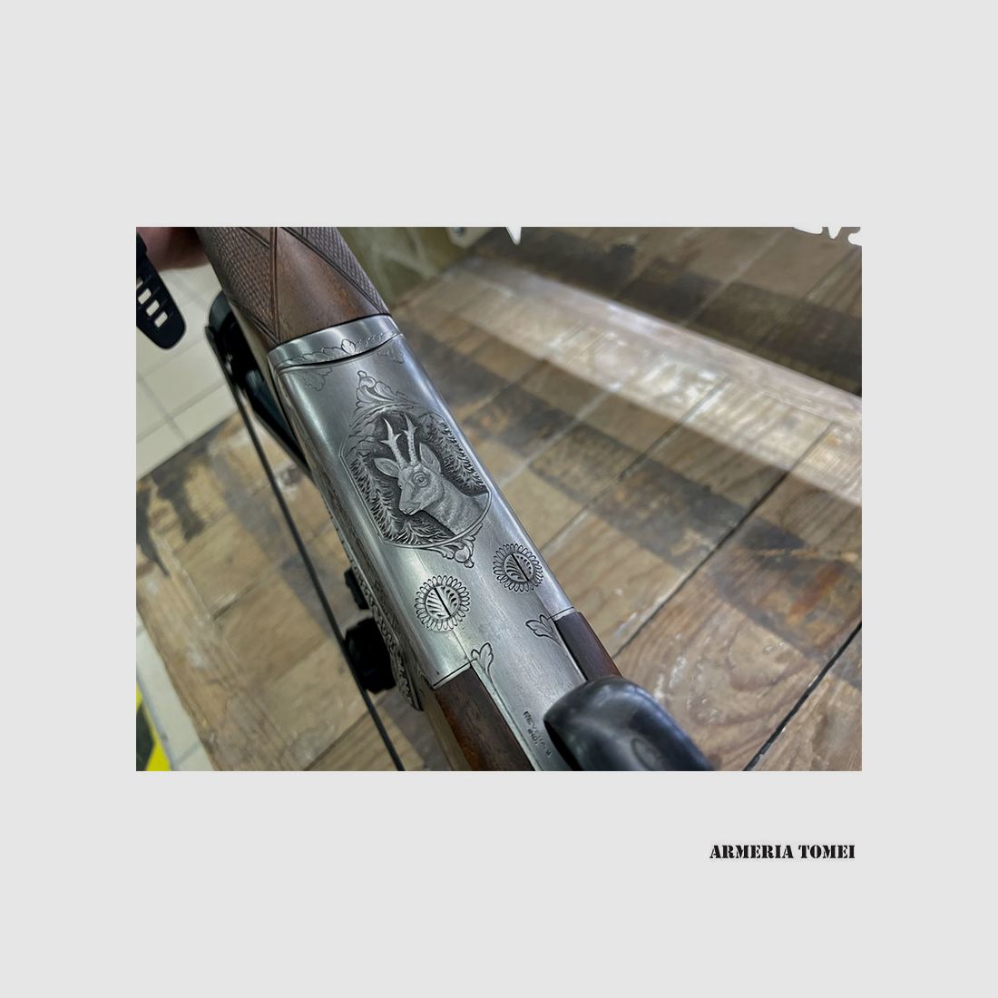 UTILISÉ – Fusil superposé – P. ZANARDINI ARTIGIANALE Cal. 20 Mag. et 5,6×50 R.MAG., image 7 sur 11