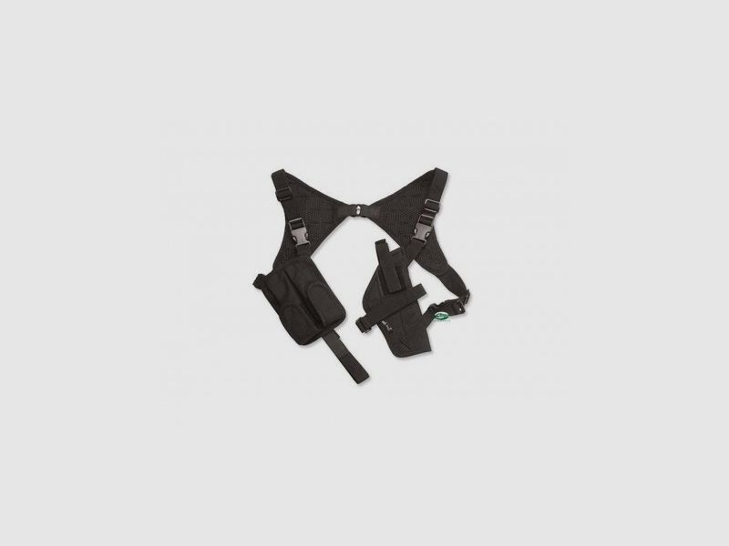MILSPEC Onderarmholster zwart cordura