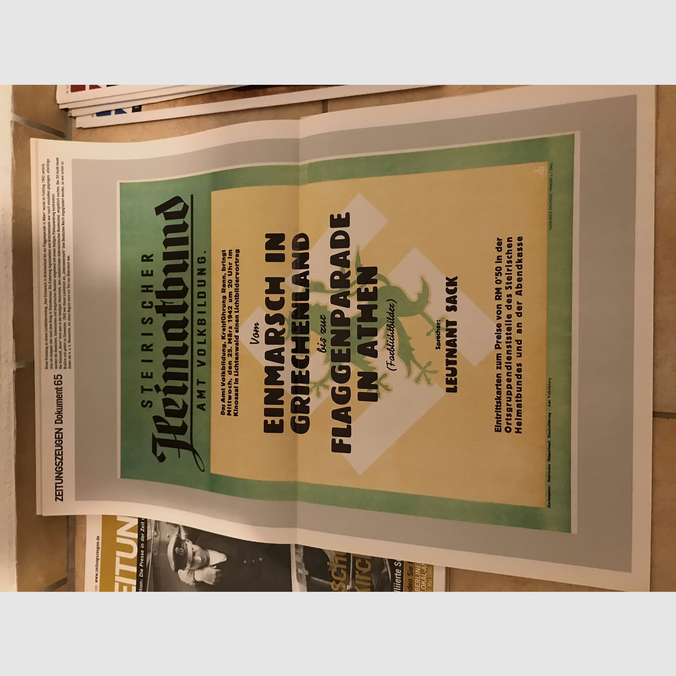 Zeitungszeugen 102 Stück. Für Sammler 