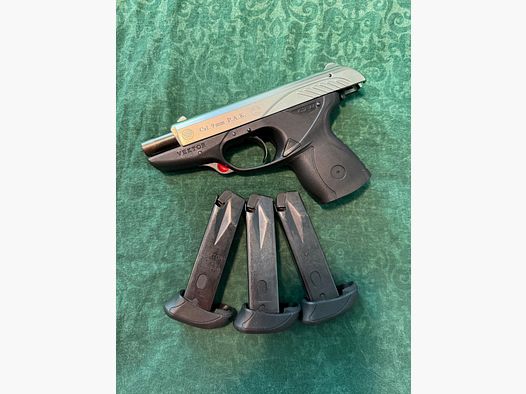 Röhm Vektor CP1 Veloursvernickelt 9mm P.A.K.