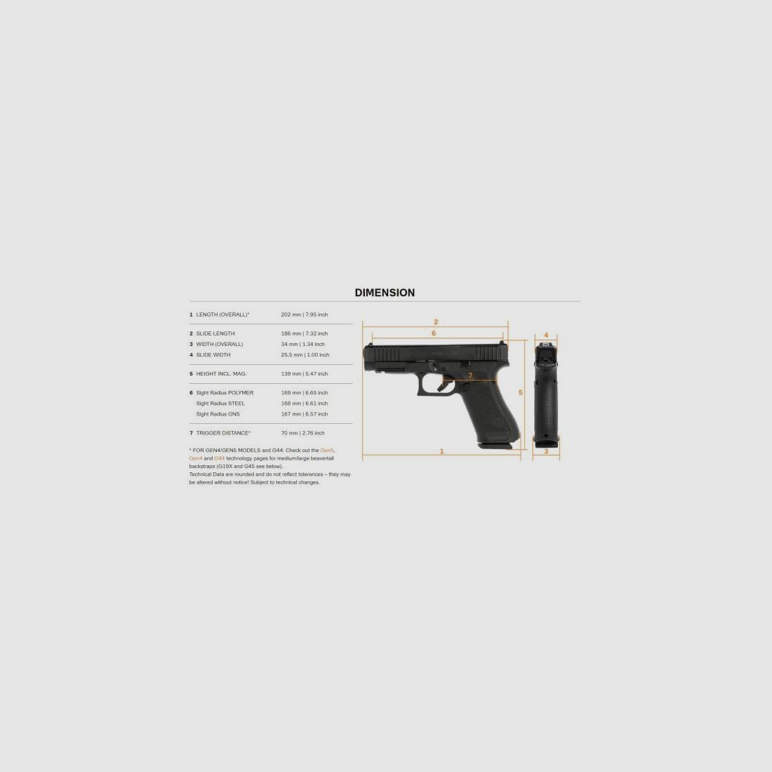 GLOCK Pistole Mod. 47 Gen5 MOS FS 9mmLuger