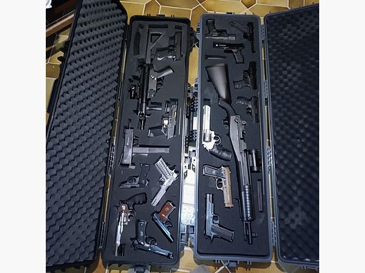 Collezione CO2 Airsoft inclusa valigetta di alta qualità