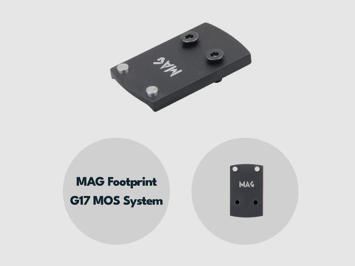 Vector Optics SCRDM-09 Glock Montage für Reflexvisiere mit MGT (SHIELD) Footprint