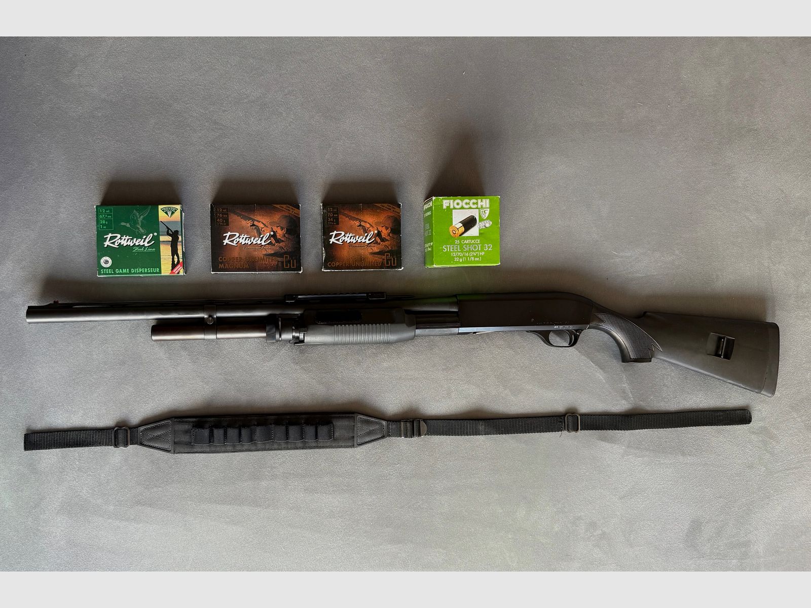 Benelli SLF M3 Super 90 mit Wechsellauf (Slug Lauf)