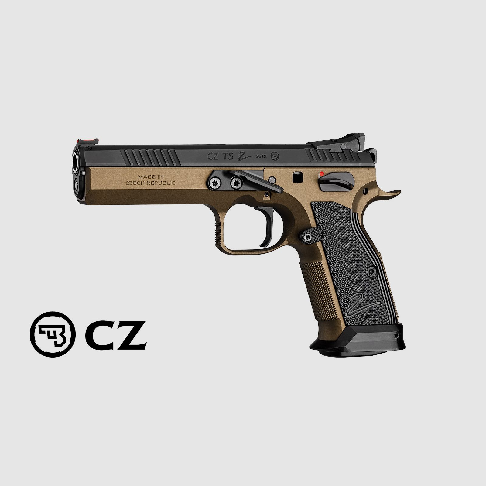 CZ 75 TS 2 Deep Bronze 9mm Luger