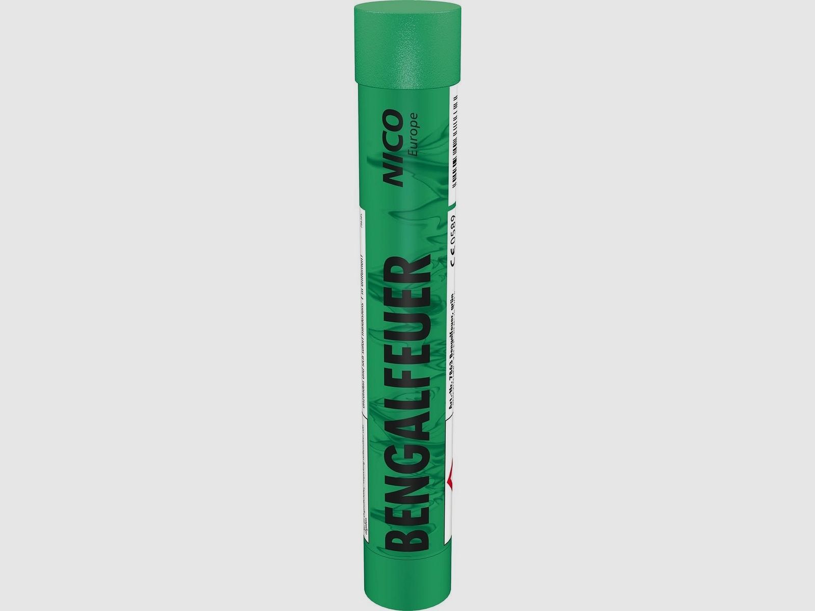 Feu bengali vert 40 sec.