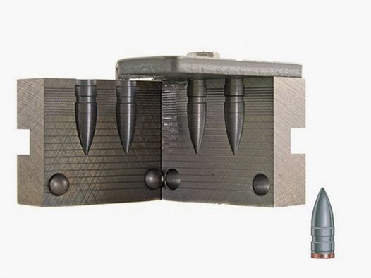 Stampo di fusione doppio RCBS .309 / 7,62 mm 130 gr / 8,4 g 7,62mm-130-SPL proiettili a punta gas check .309